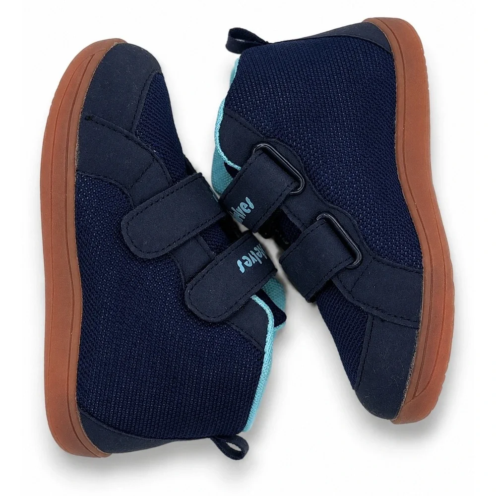 WateLves Wide Barefoot Toddler 10C Blue Zero Drop Minimalist Walking‎ Shoes Kids